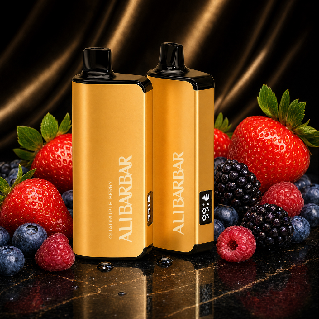 ALIBARBAR INGOT 9000 Puffs Quadruple Berry flavour - Disposable Vape Specs Decoded