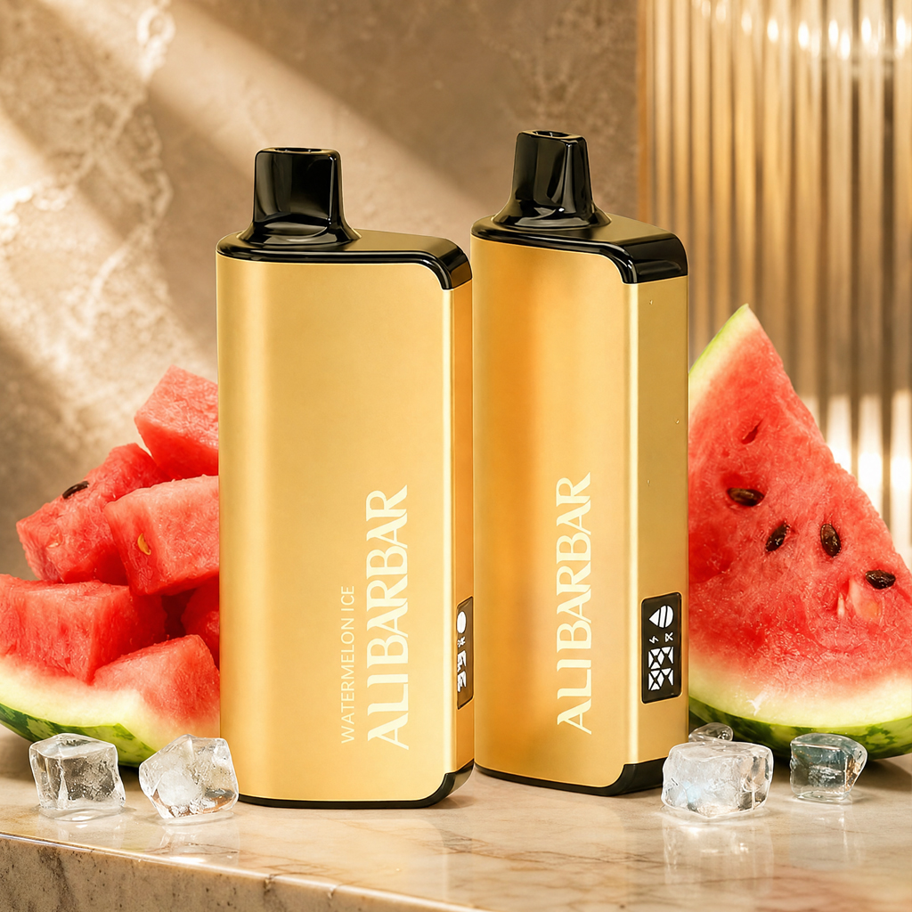 ALIBARBAR INGOT 9000 Puffs Watermelon Ice flavour - Disposable Vape Specs Decoded