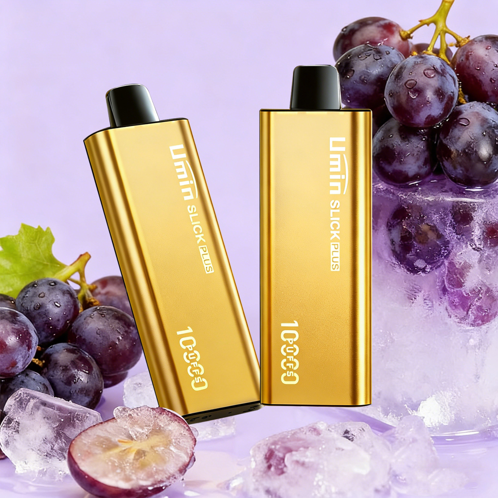 UMIN SLICKPLUS 10000 Puffs in Grape Ice flavour
