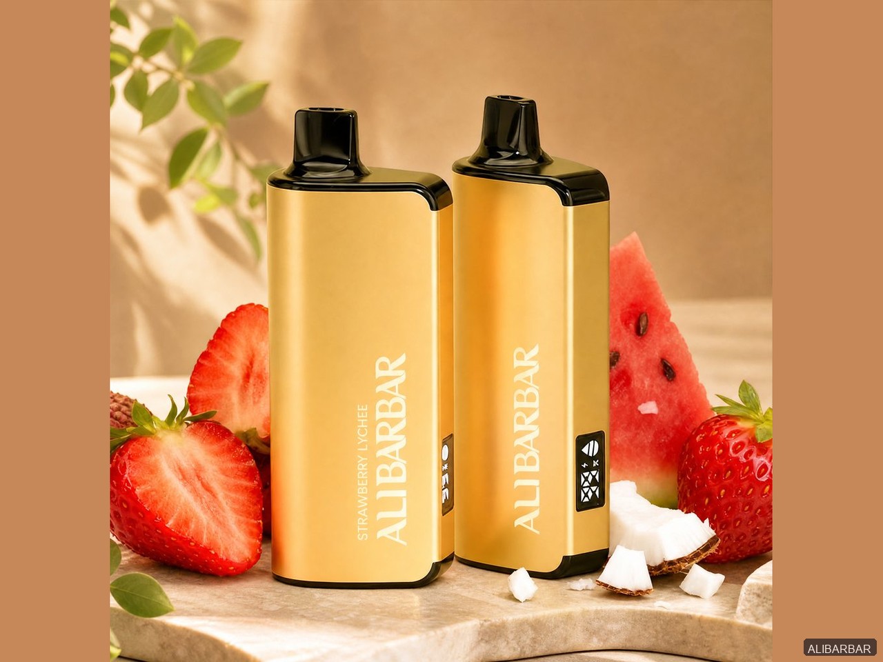 ALIBARBAR INGOT 9000 STRAWBERRY COCONUT WATERMELON