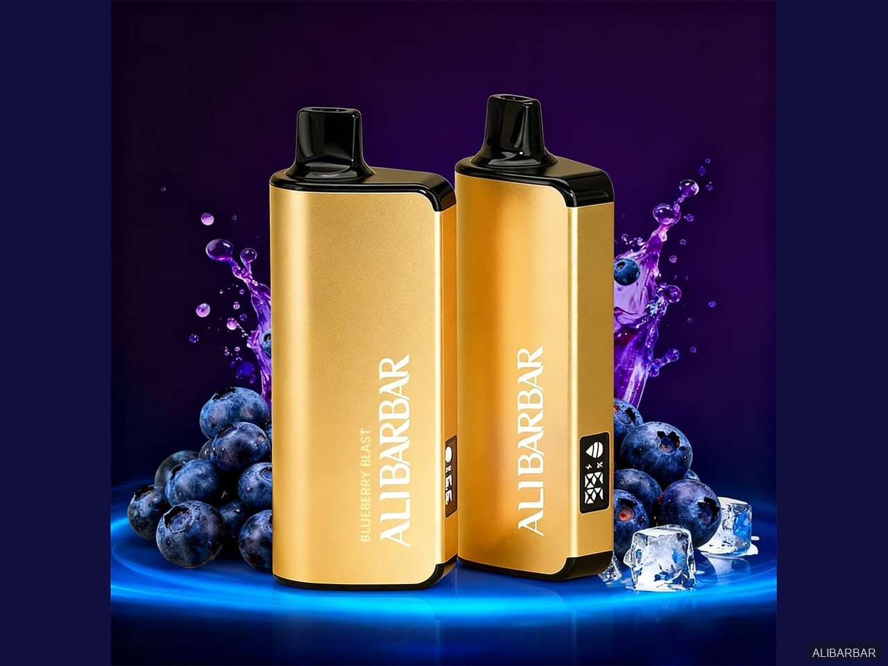 ALIBARBAR INGOT 9000 blueberry blast