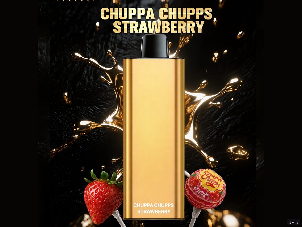 UMIN SLICKPLUS 10000 CHUPPA CHUPPS STRAWBERRY