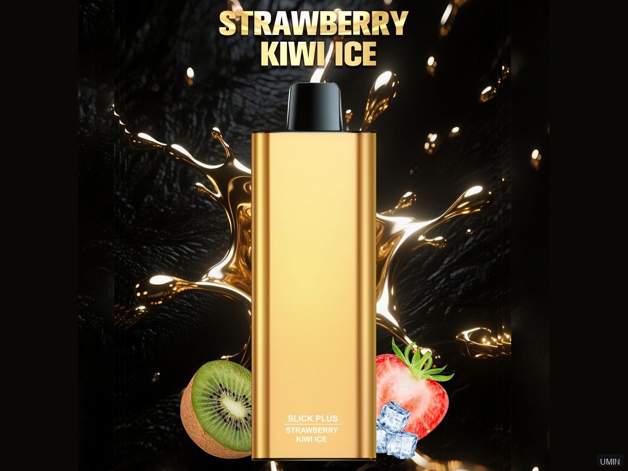 UMIN SLICKPLUS 10000 STRAWBERRY KIWI ICE